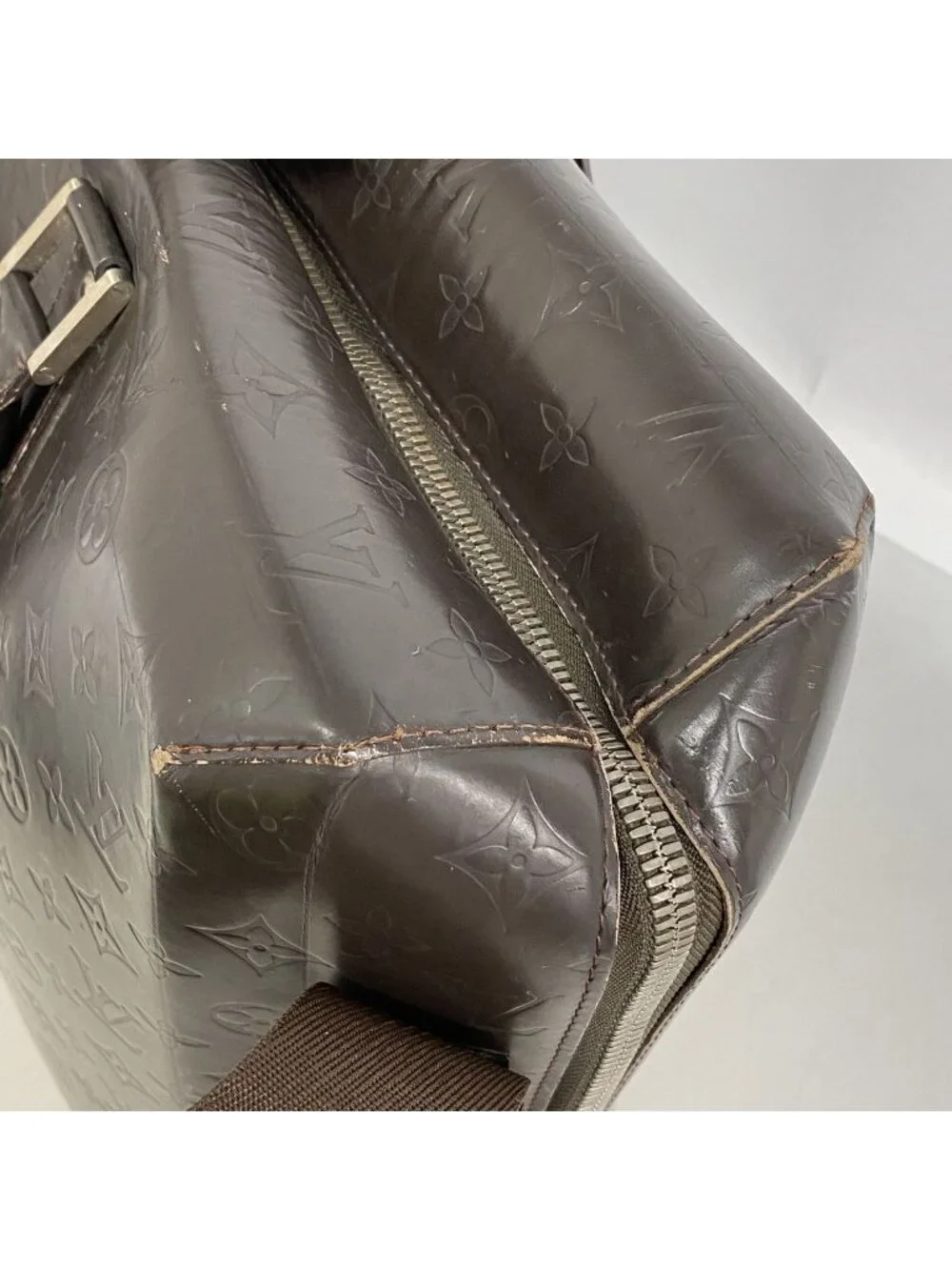 Louis Vuitton Boston Bag Monogram Glace Leather Ricky Cafe